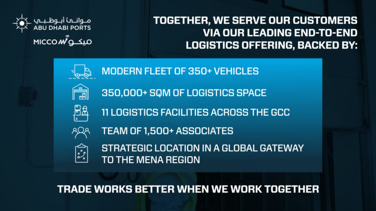 Abu Dhabi Ports Acquires MICCO Logistics
