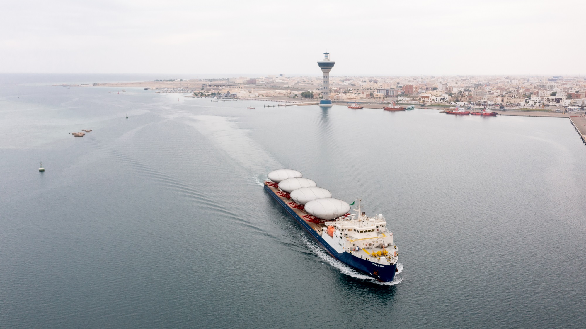 Transport of Villas for Red Sea Resort