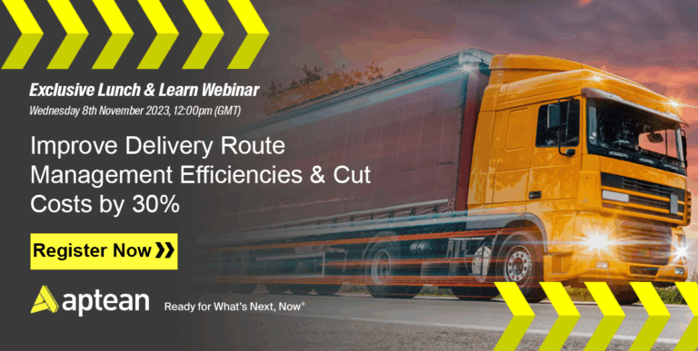 Webinar: Improve Delivery Route Management Efficiencies