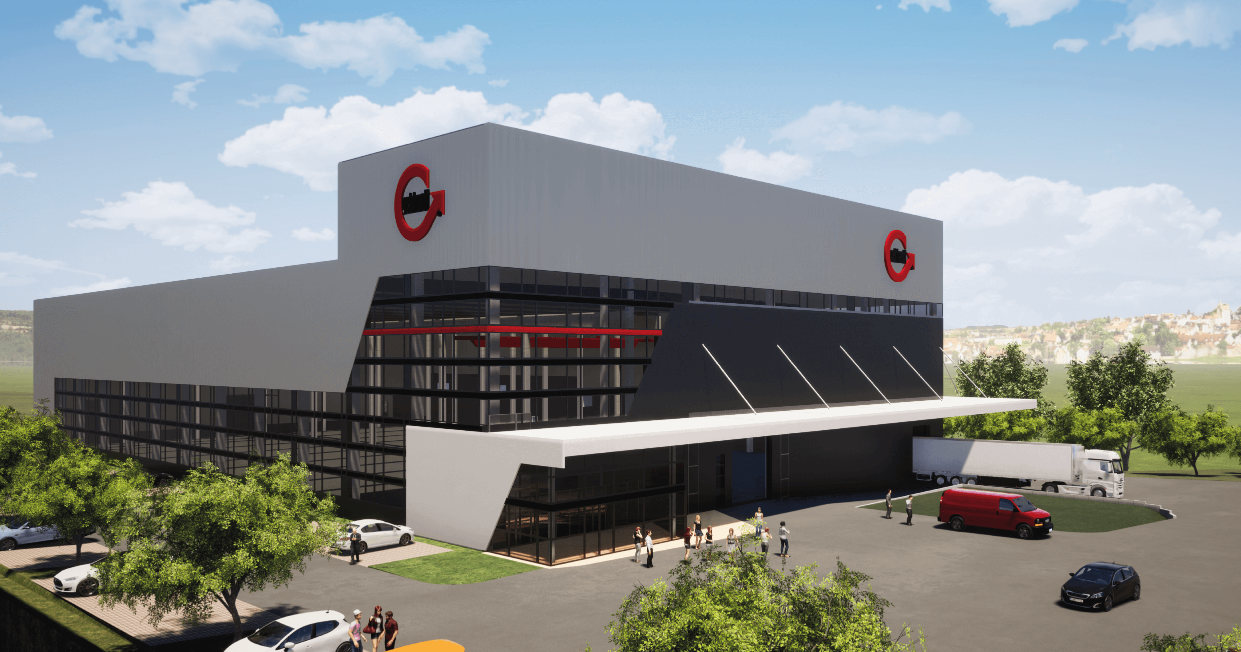 Ground-breaking Ceremony for New Plant