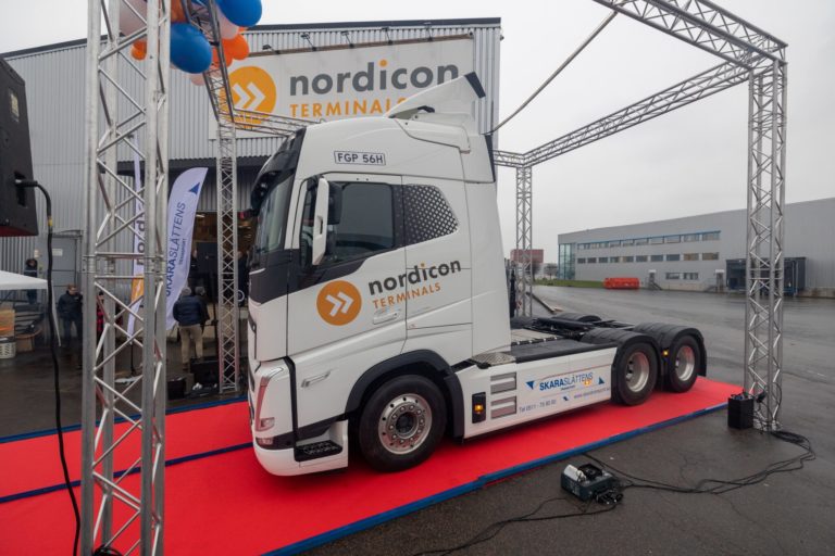 Electric Trucks used for Container Transport