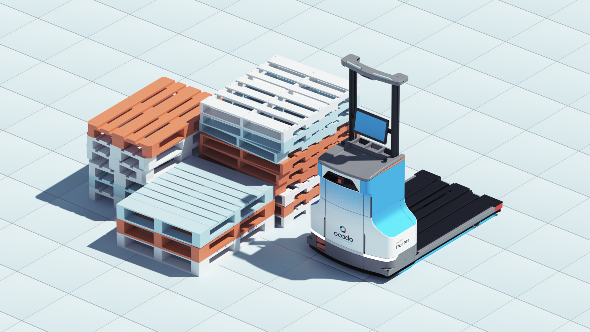 Autonomous Pallet-Moving Robot Debuts