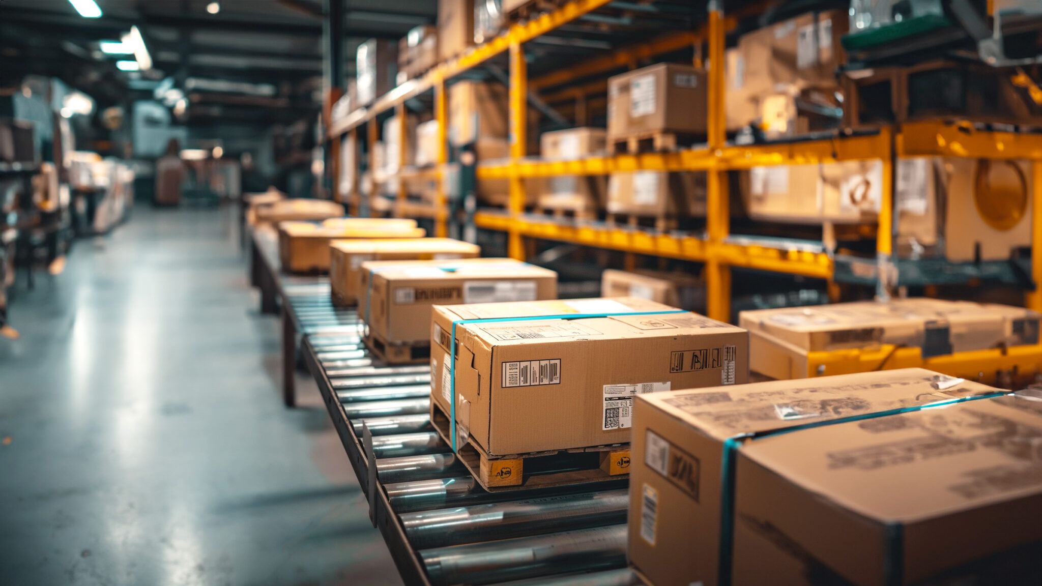 Motorized Roller for Pallets and Heavy Loads