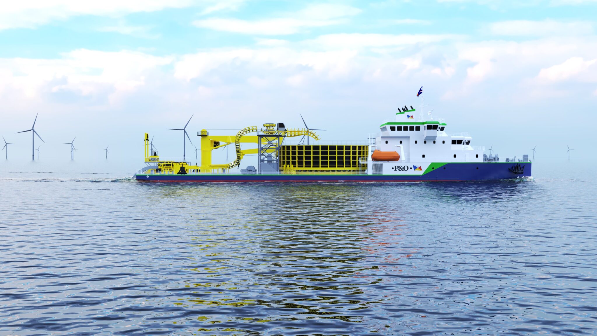 P&O Maritime Logistics Aids Offshore Wind Farms