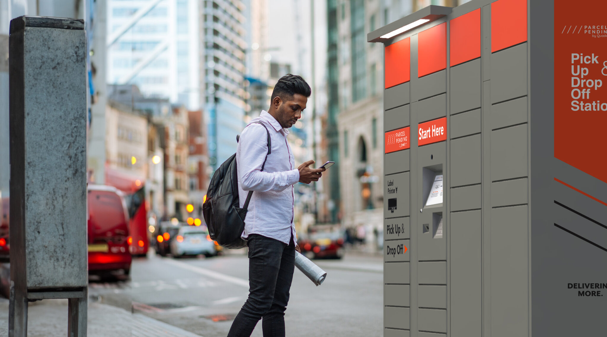 High Density Parcel Locker Network