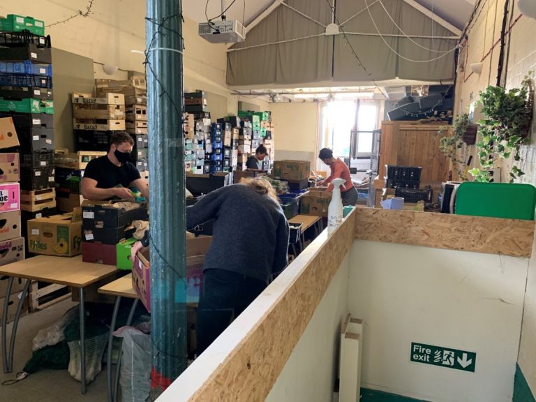 A Lift for Community Food Business during Lockdown