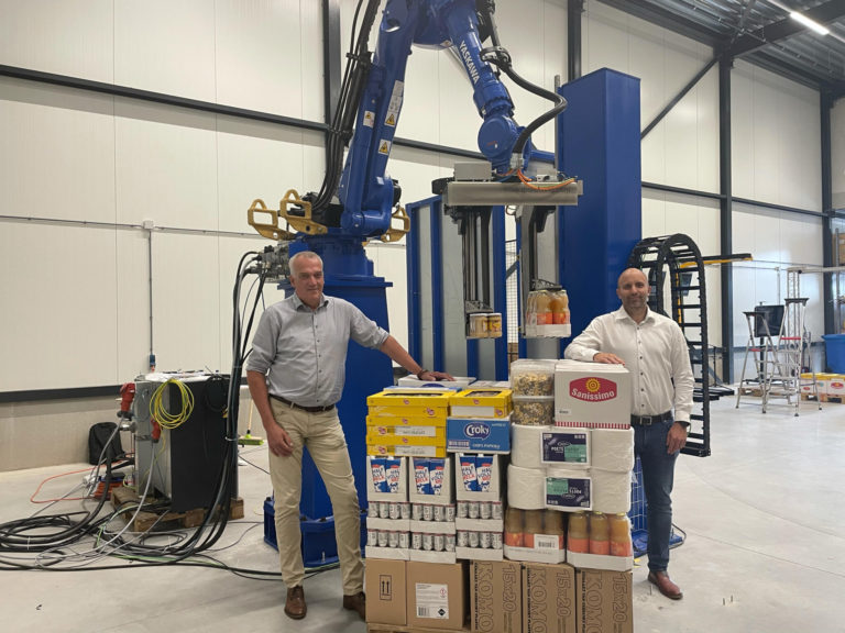Mixed palletising with high performance