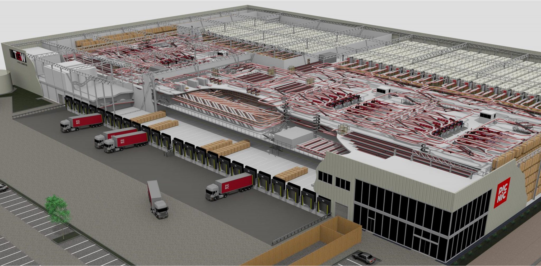 TGW’S FlashPick at Core of Fully Automated Fulfilment Centre for Picnic