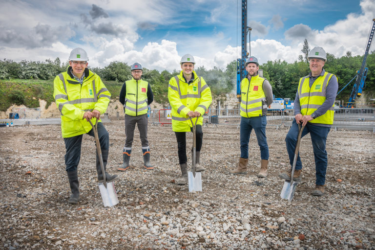 Ground broken on M25 logistics park