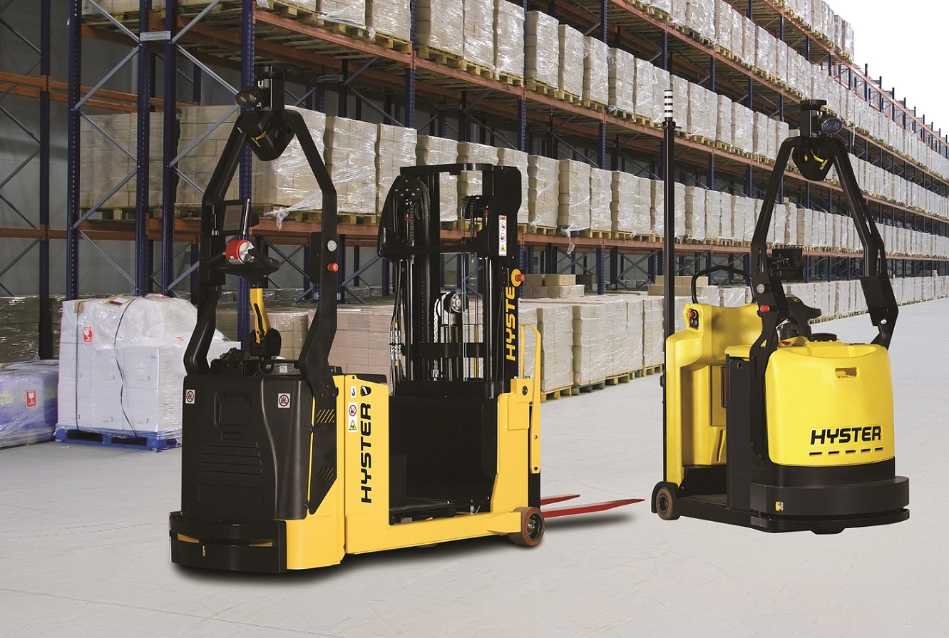 Robotic Hyster Trucks Target Automotive Supply Chain Efficiency