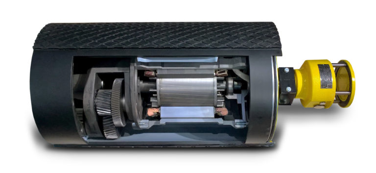 Rulmeca Motorized Pulleys Suitable for Light and Heavy Duty Conveyors