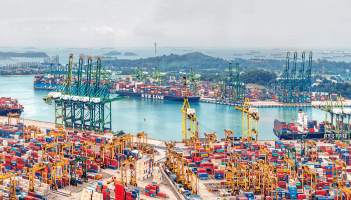 Singapore Port Group’s Container Throughput