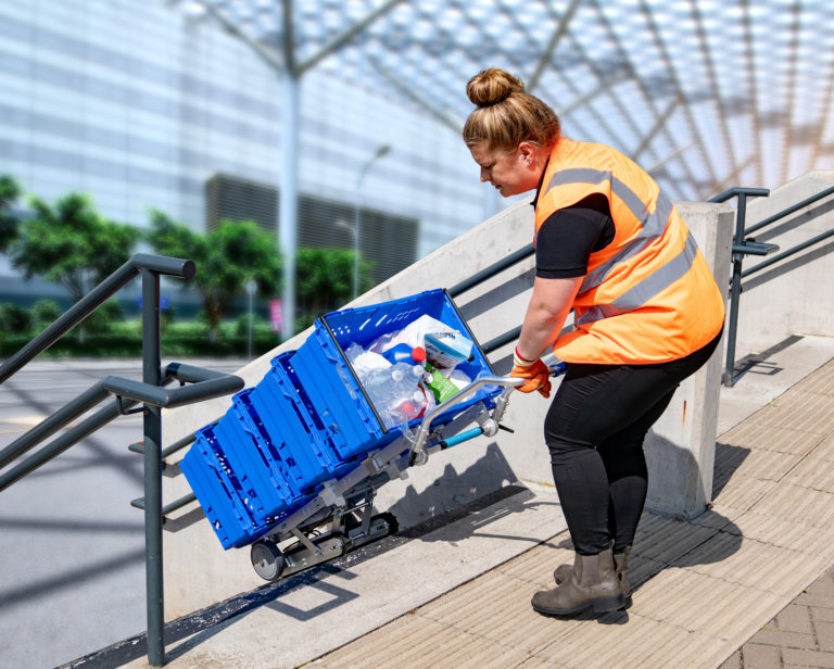 Stanley and Asda launch powered stair climber
