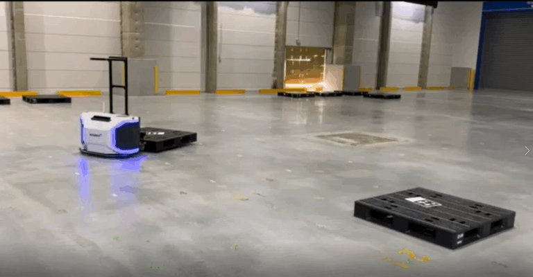 Autonomous Mobile Robots deployed in logistics centres in Japan