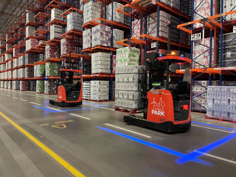 Wine store benefits from automated handling