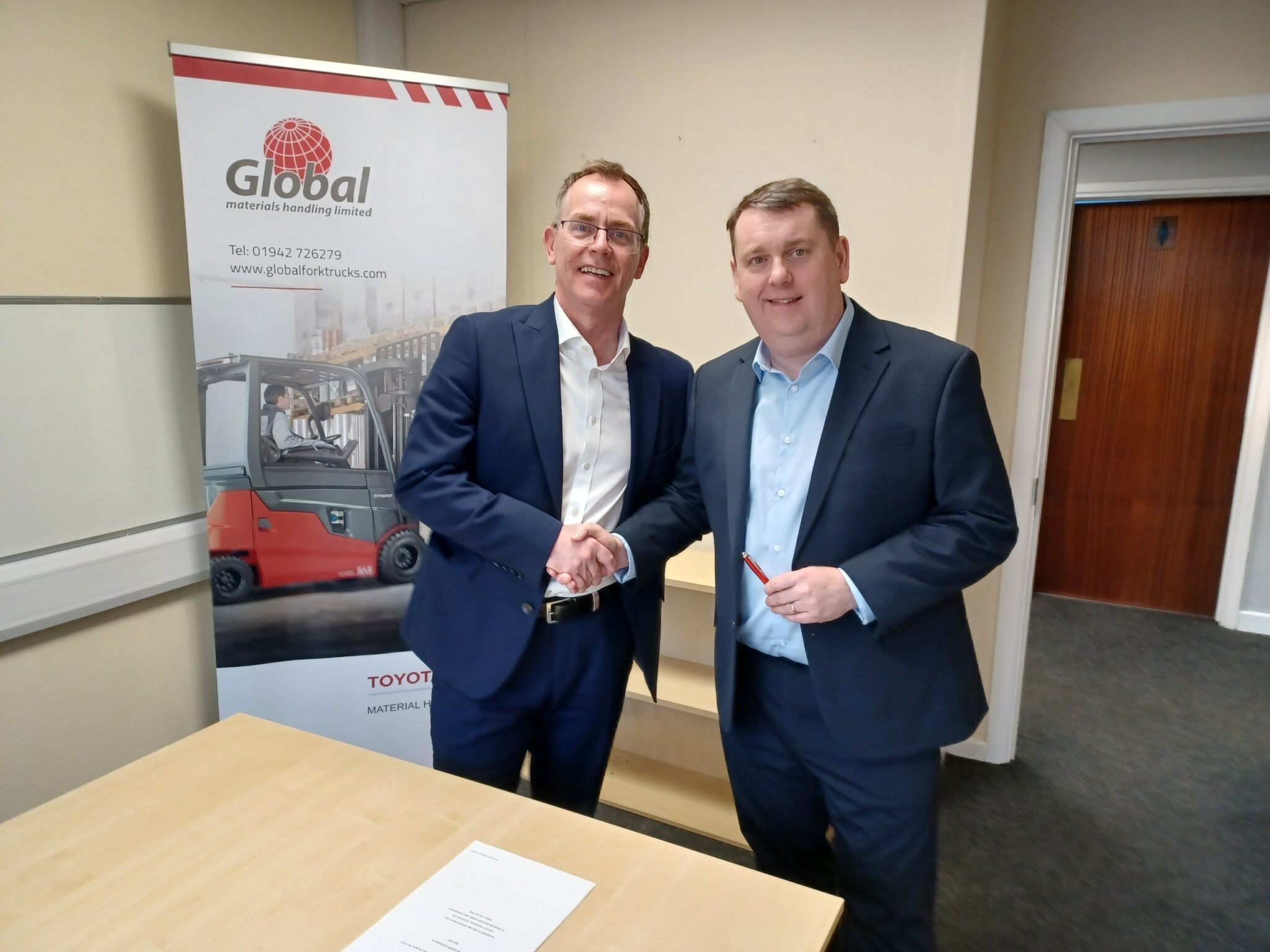 Global Materials Handling joins Toyota network