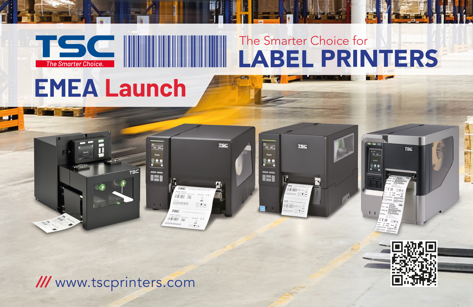 TSC Printronix Auto ID Overhauls Printers Product Range
