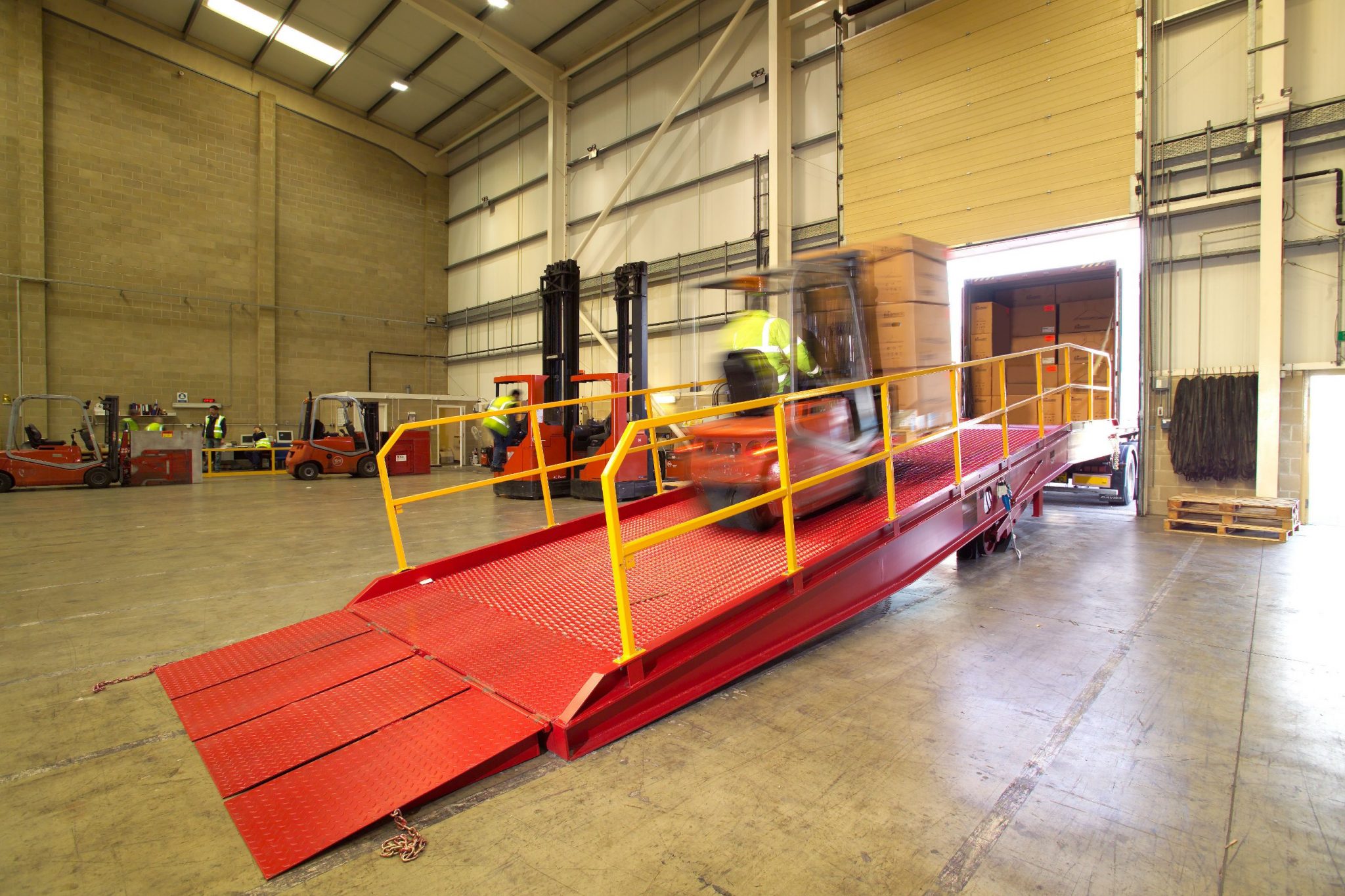 Loading Bay Specialist Continues Ops with Safe Practice Methods