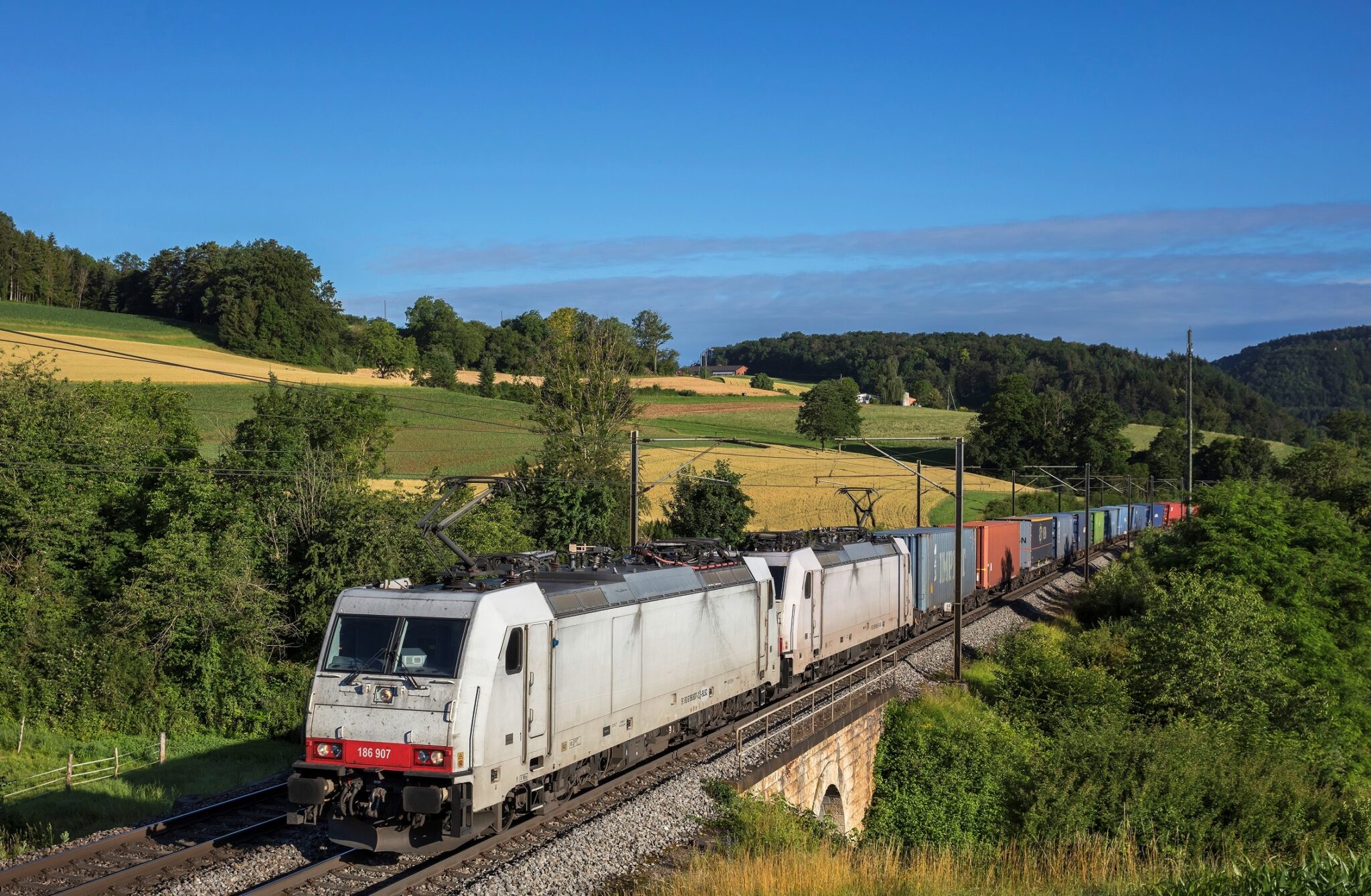 More freight trains between Duisburg and Milan