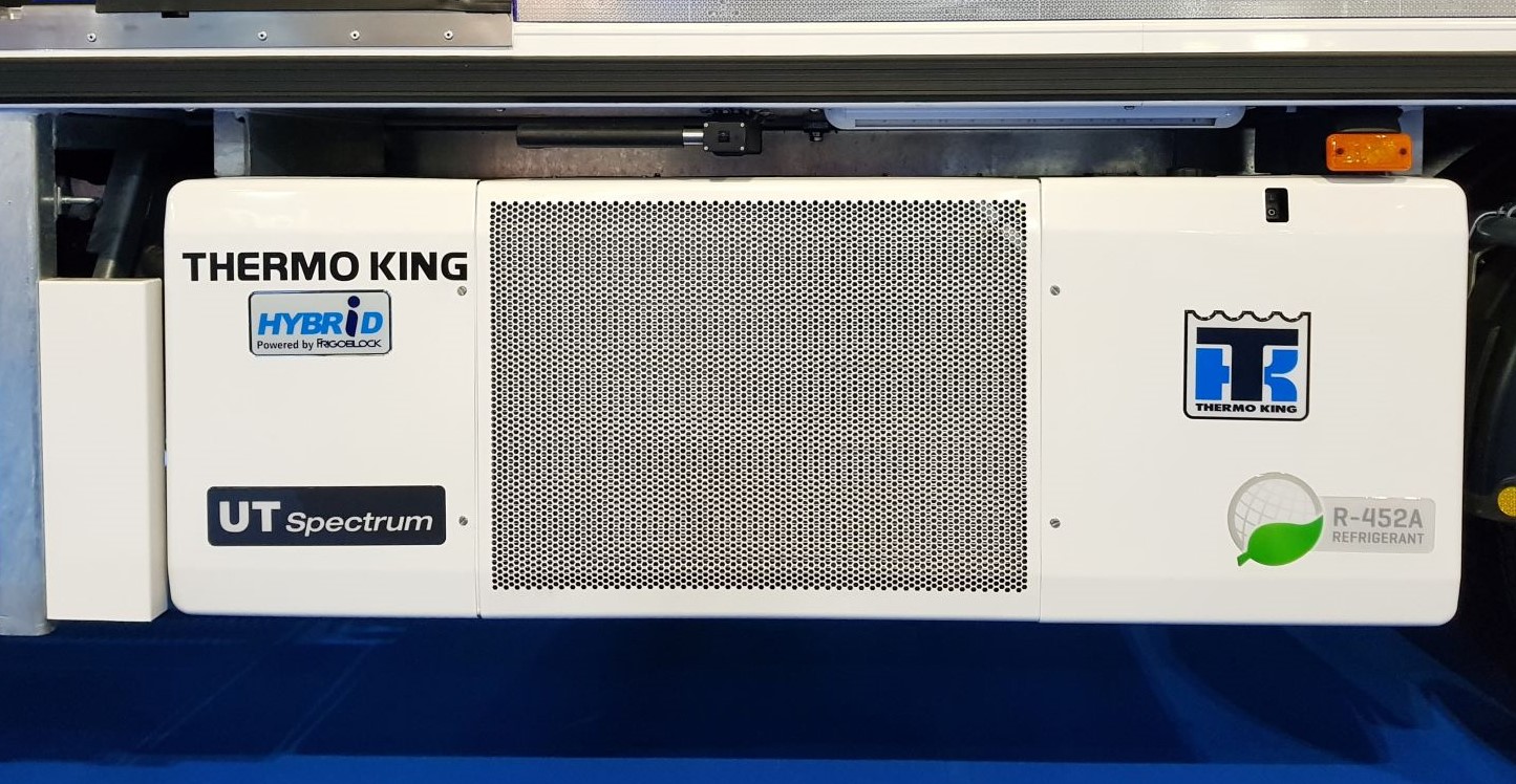 Truck Hybrid Refrigeration Allows Diesel to Electric Switch