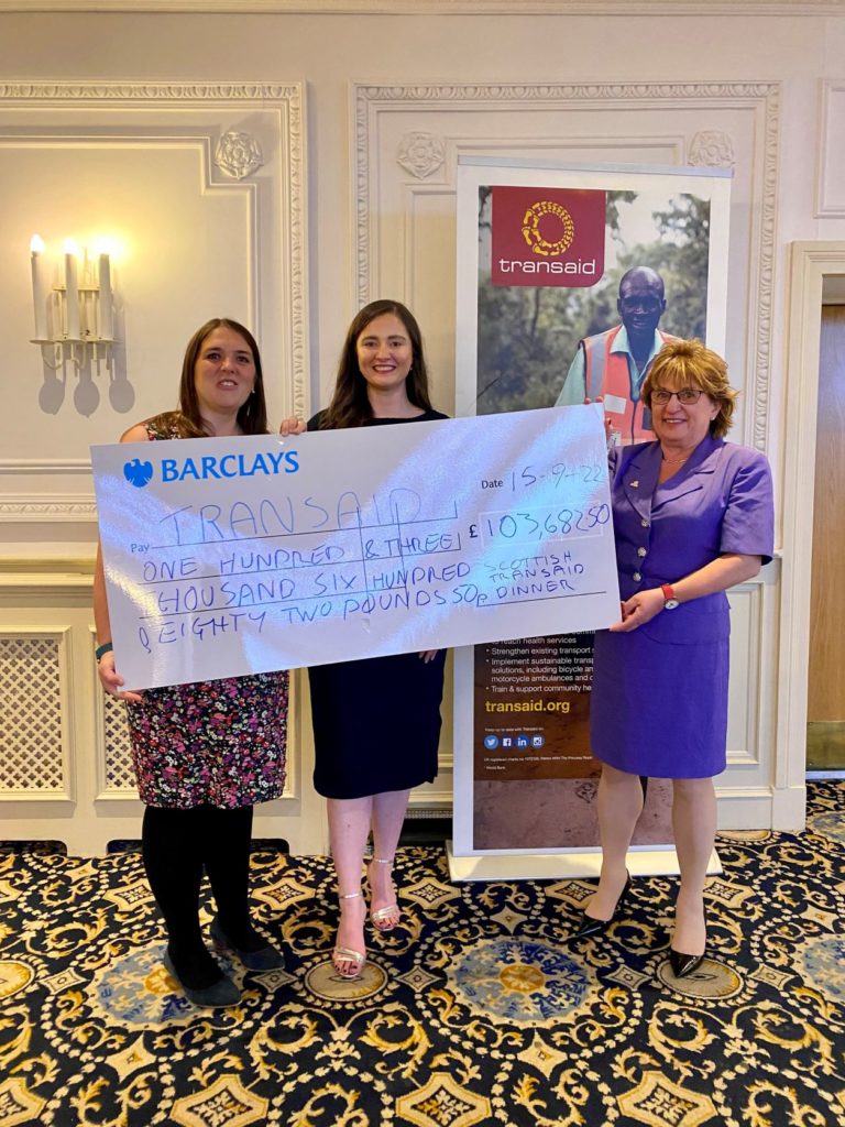Scottish transport industry sets fundraising record for Transaid