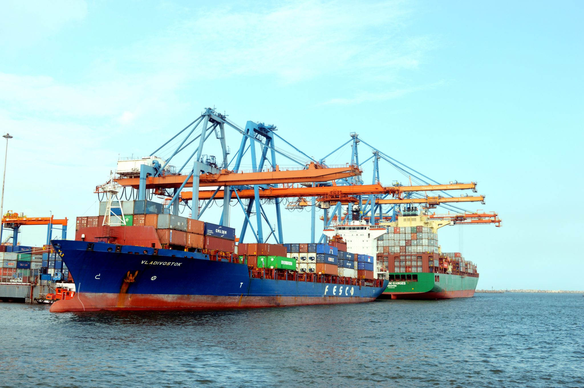 Emerging Transshipment Hub on the East Coast of India