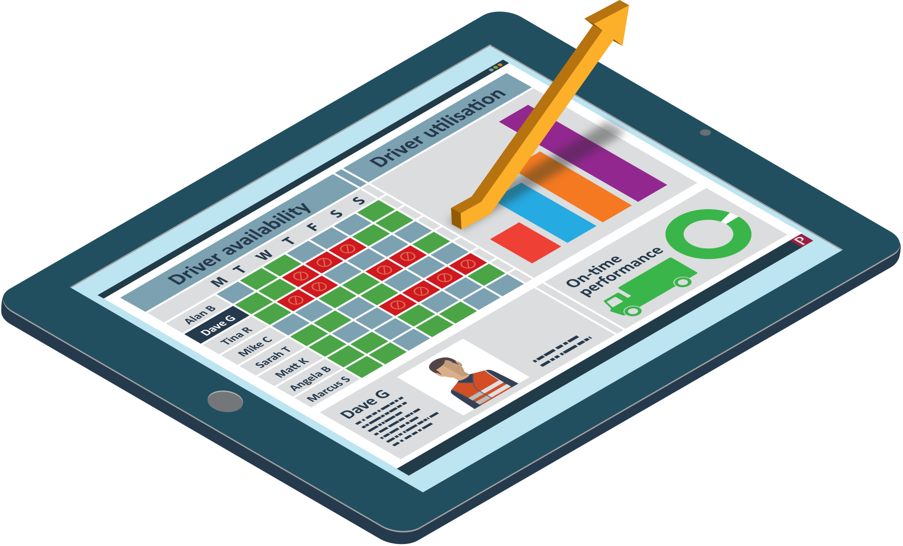 Paragon Driver Availability Software Enables Better Fleet Management