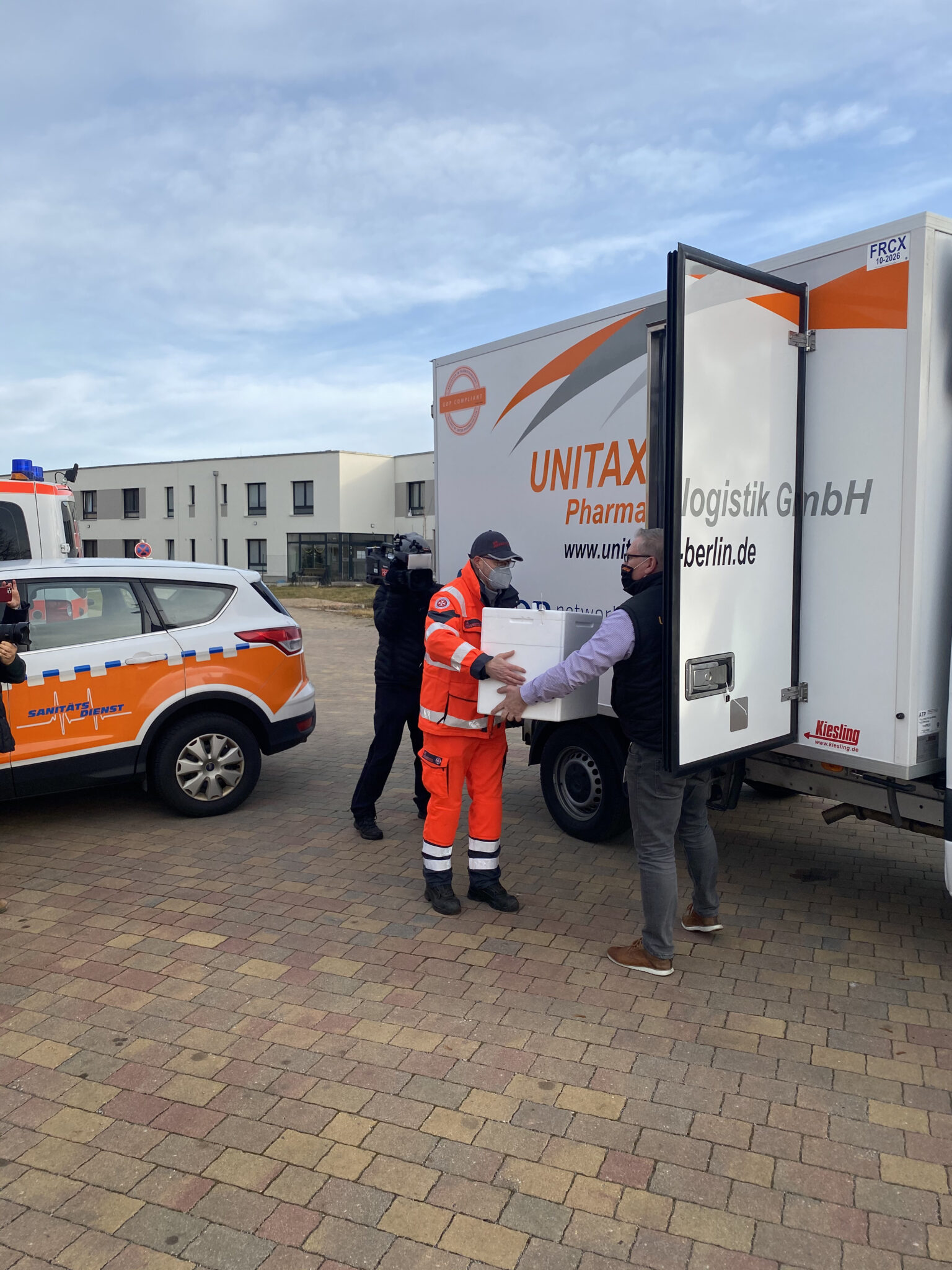 Thermo King solutions help deliver vaccine in Brandenburg