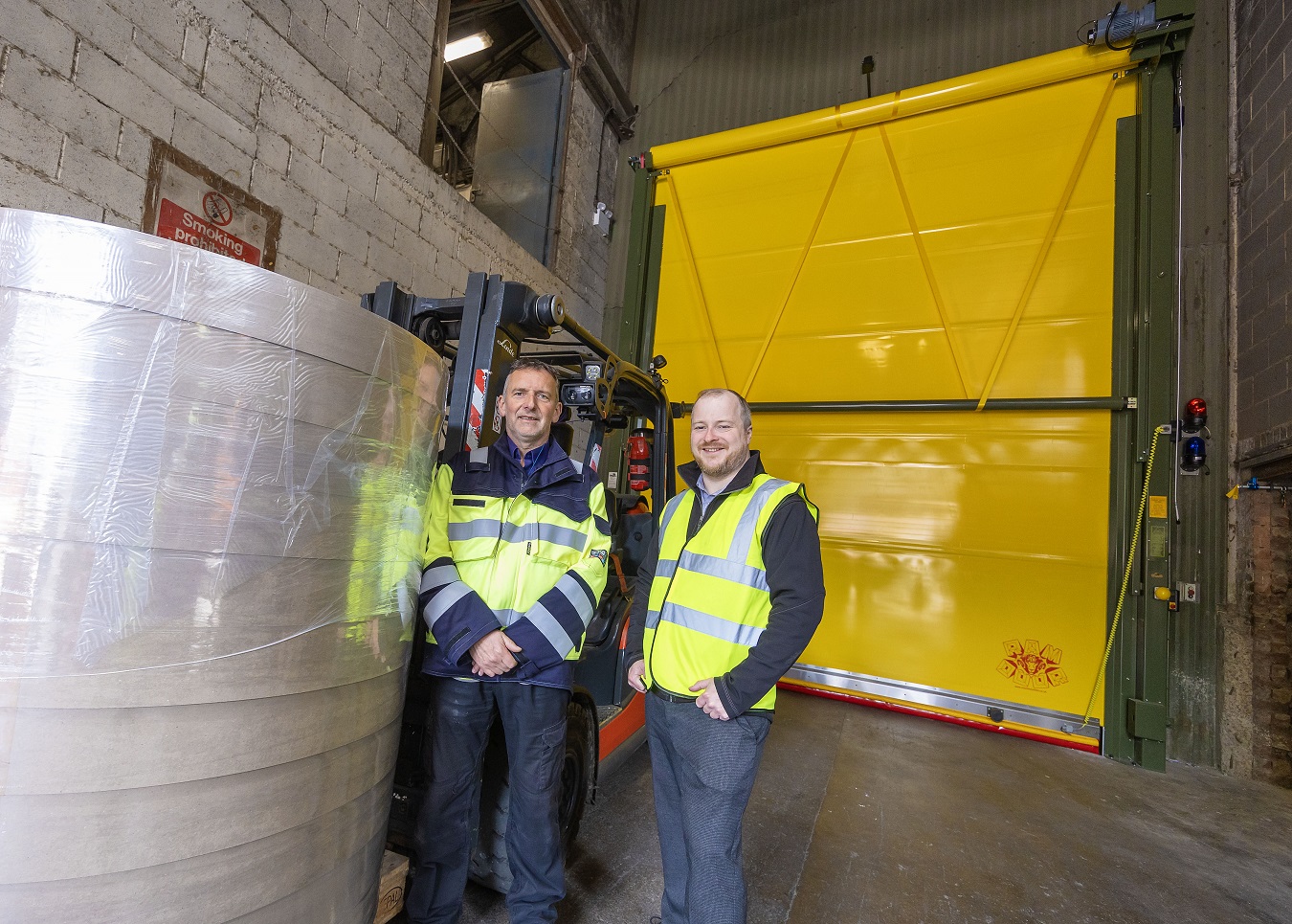 High Speed Door helps Sonoco with Efficiency