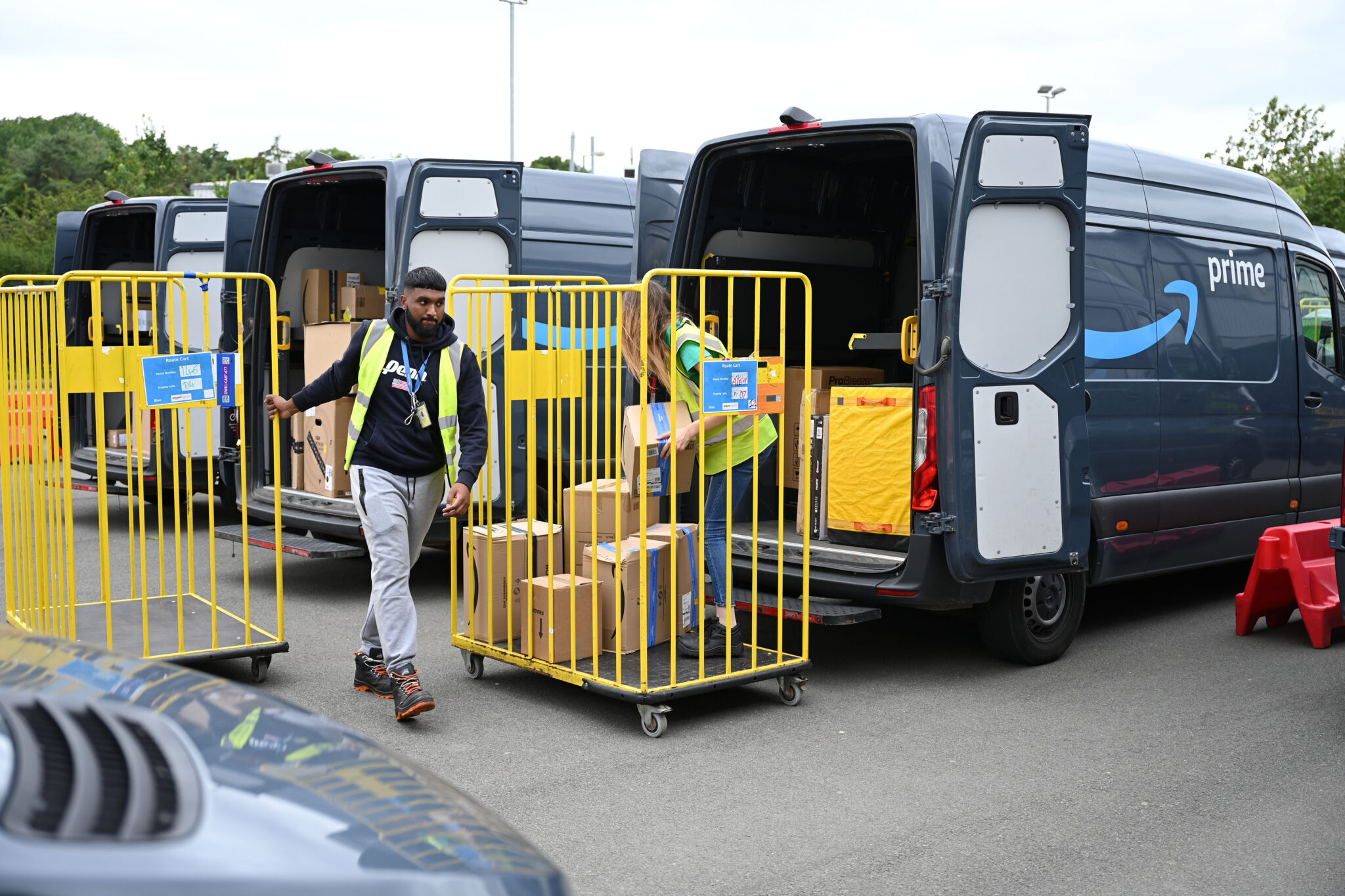 How delivery firms are approaching personnel for peak period