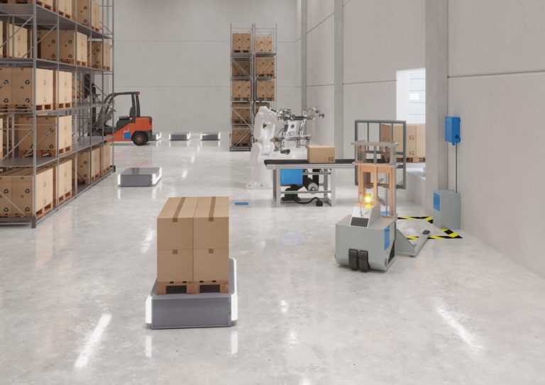 In-process Forklift Charging