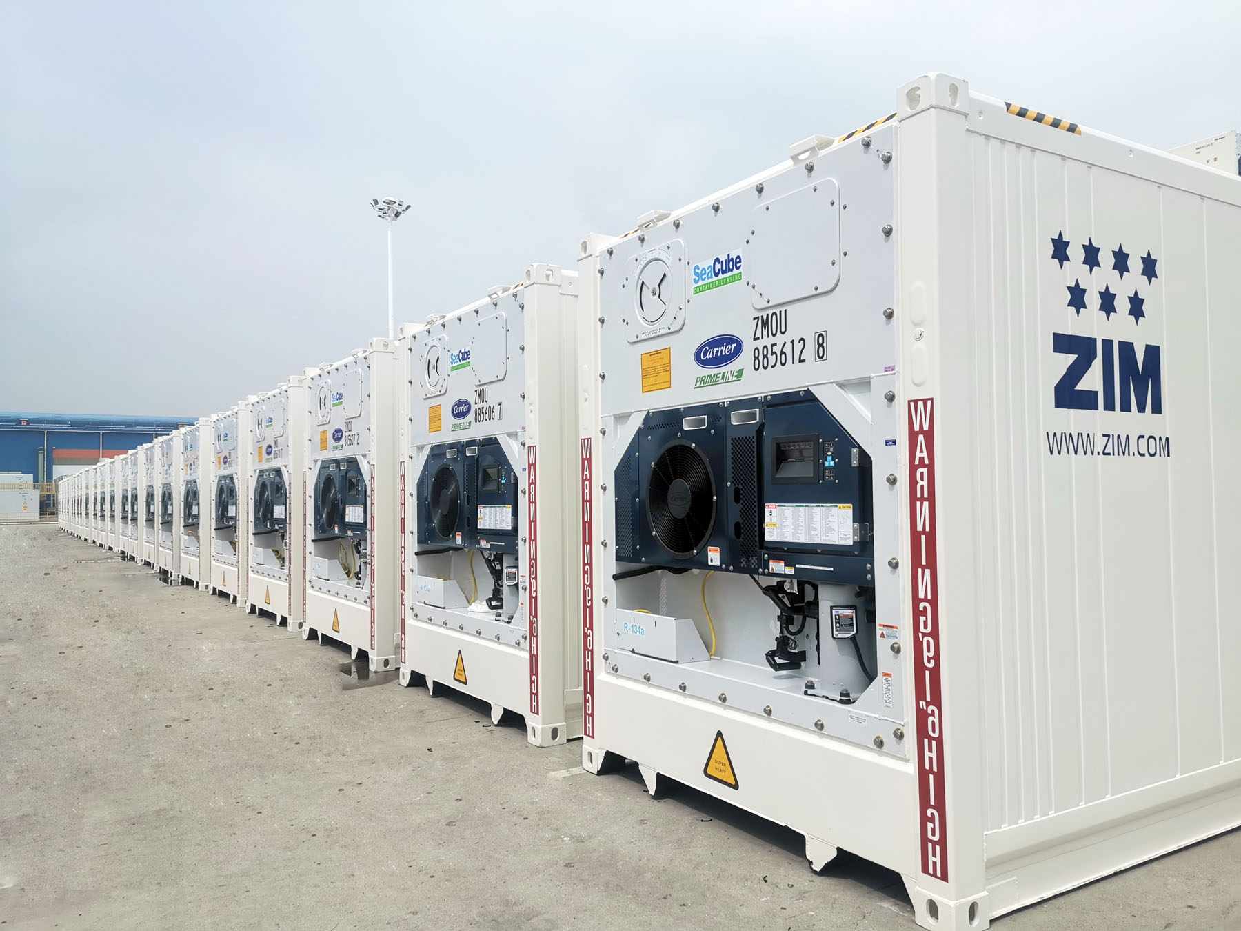 1000 Refrigeration Units Added to Ship Sensitive Cargo