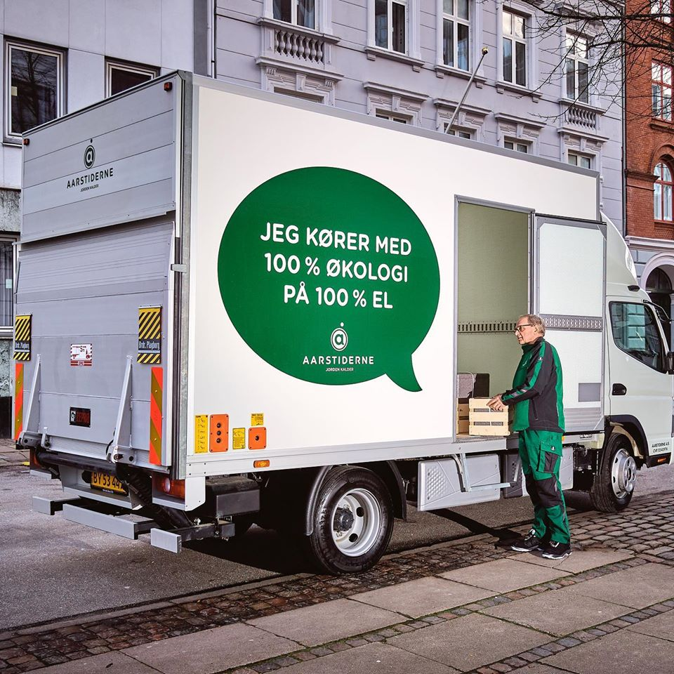 Denmark’s First Electric Trucks Fitted with Hiab Tail Lifts