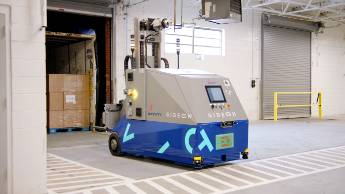 Gideon launches autonomous loading forklift