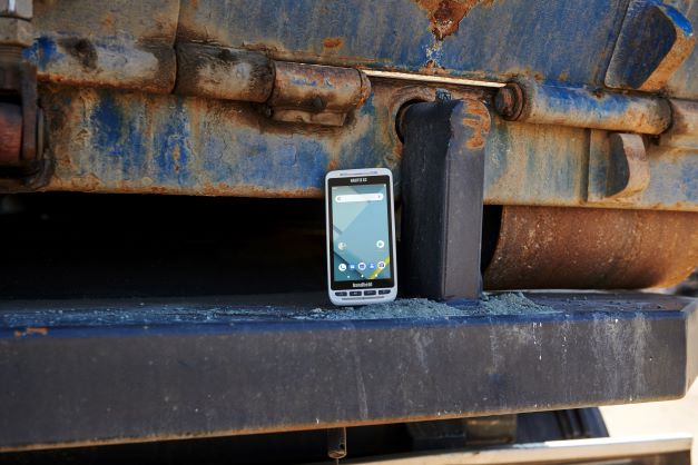 Handheld upgrades OS for rugged device