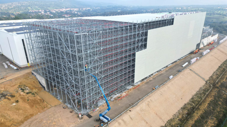 Galvanised Clad Rack High-Bay Warehouse