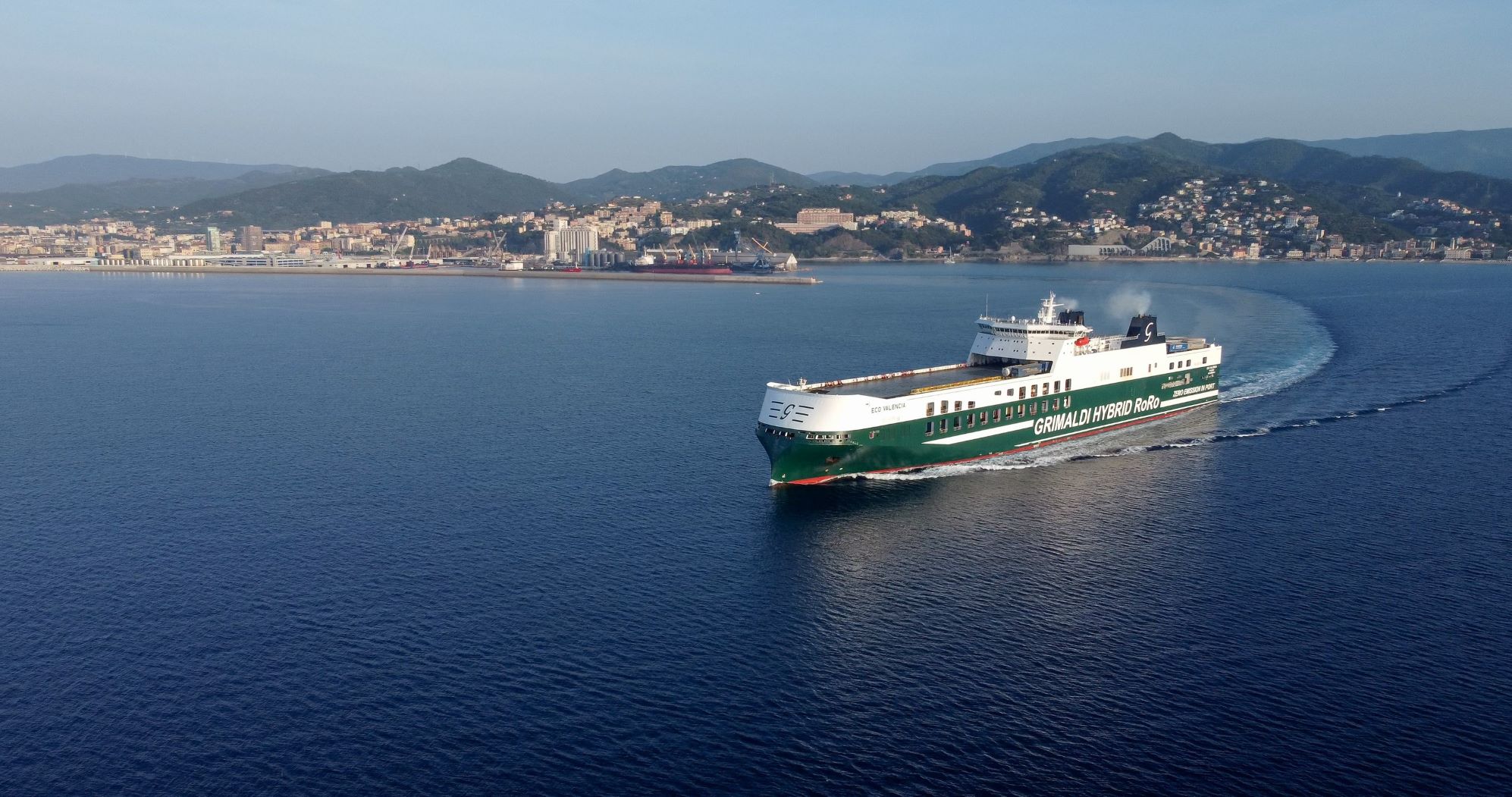 Amazon uses seaways between Spain and Italy