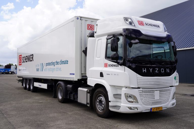 DB Schenker orders first fuel-cell powered trucks