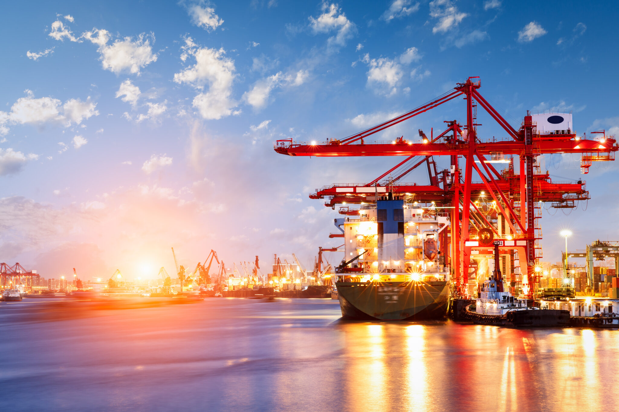 Recovery in Ocean Shipment Volume at Chinese Ports