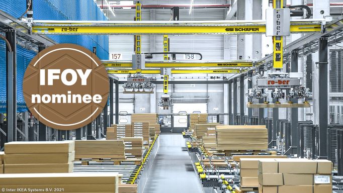 SSI Schaefer’s IKEA picking solution nominated for IFOY Award