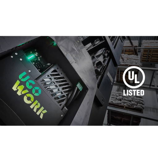UgoWork achieves Li-ion certification for forklifts