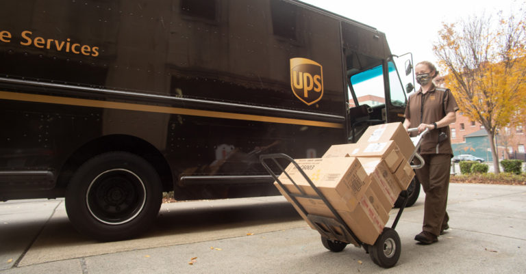 UPS releases first-quarter earnings