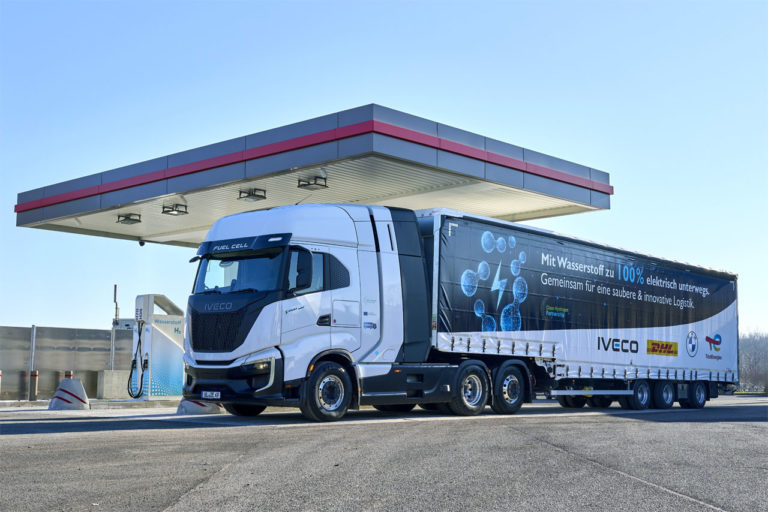BMW Group Logistics Tests Hydrogen Trucks