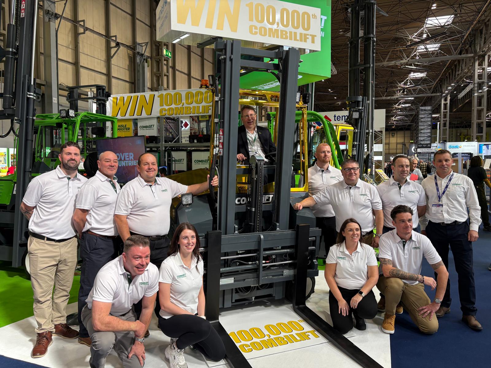 Win Combilift’s 100,000th Forklift & Support UNICEF