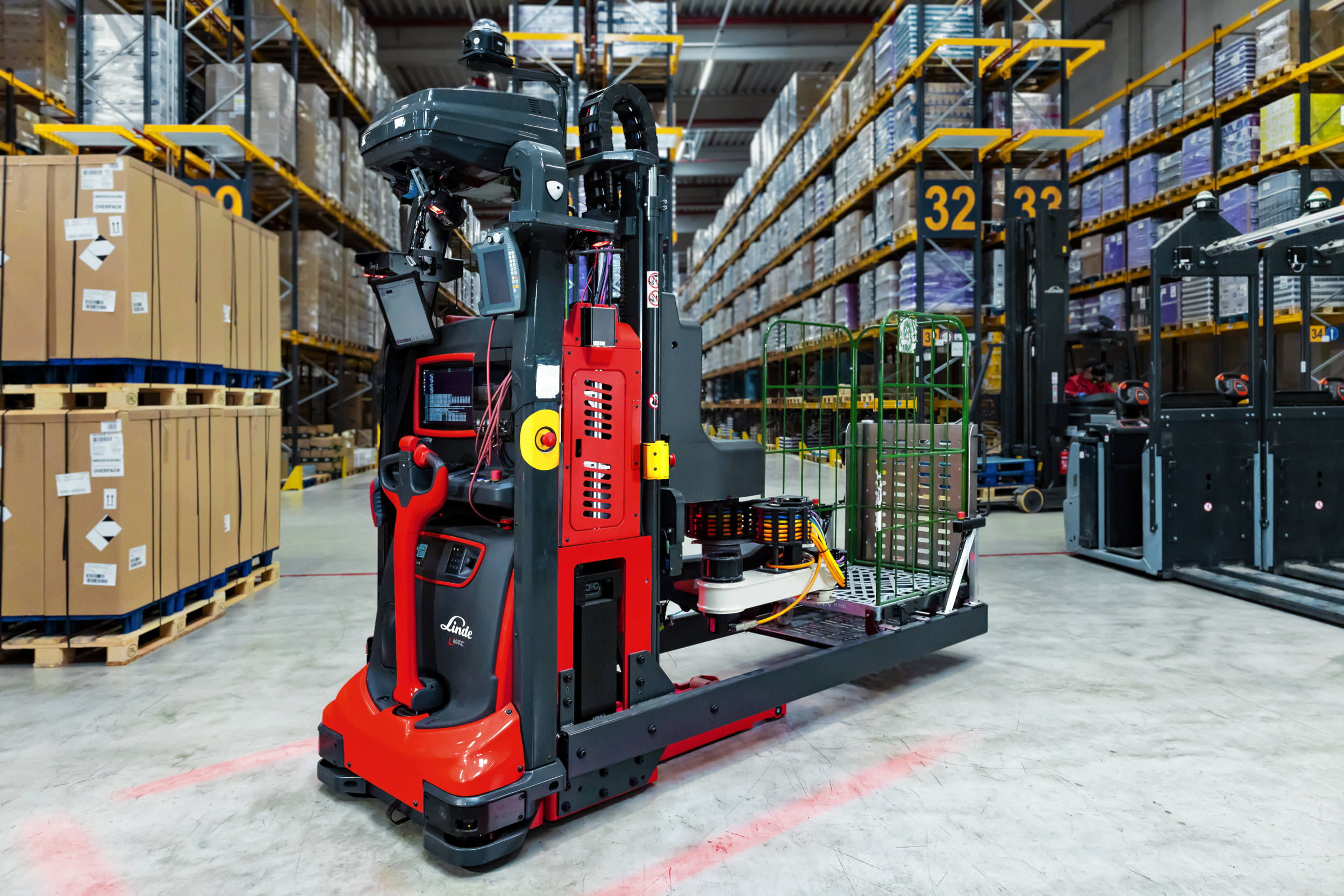 Robotic Vehicle for Automatic Order Picking