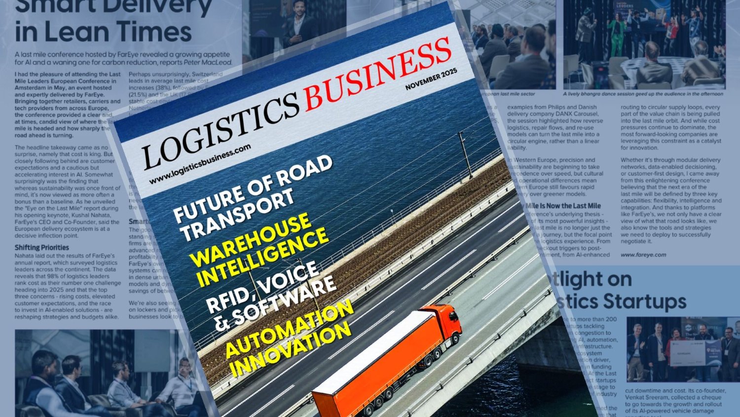 New Logistics Business Issue Out Now: November 2025