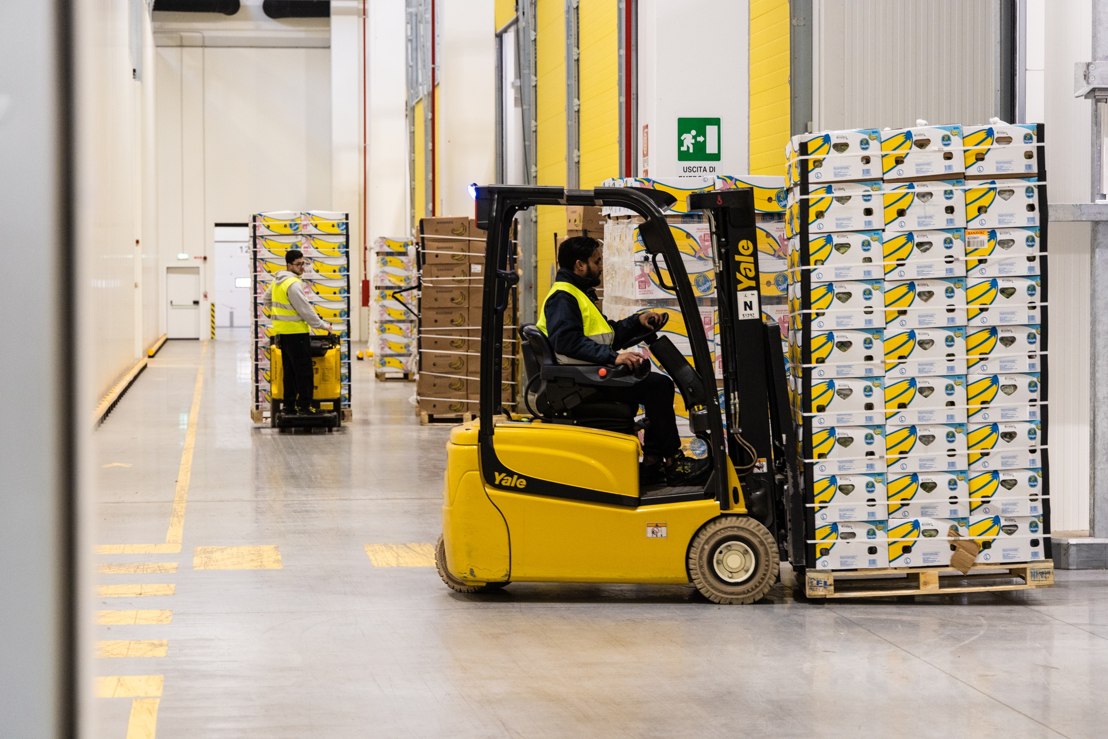 Forklift Fleet Keeps Chiquita Fruit Fresh