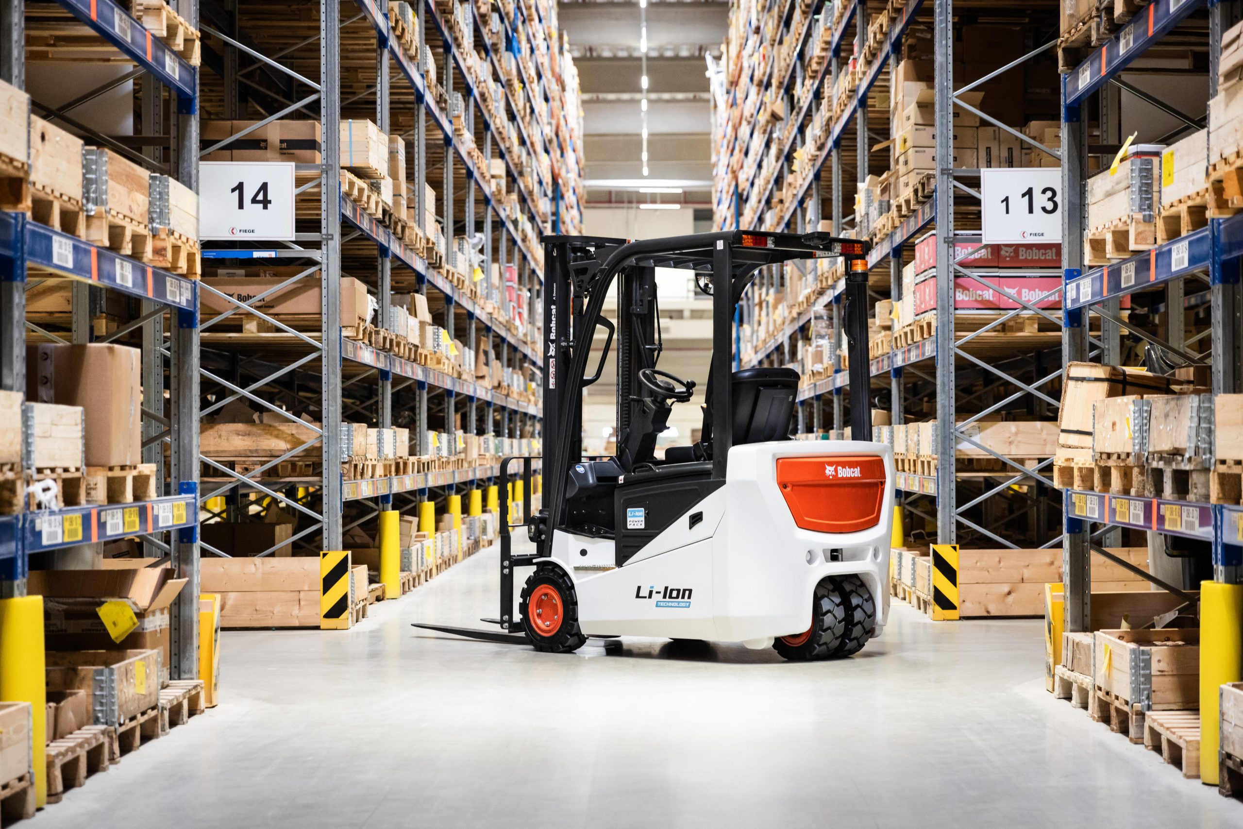3-wheel Forklift with Lithium-ion Battery
