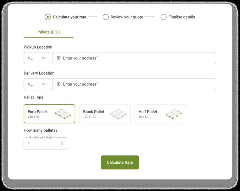 pallet transport service