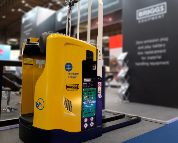 hydrogen powered forklift